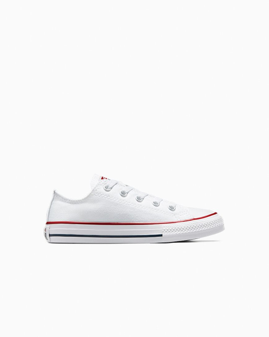 Tenisi Baieti Converse Chuck Taylor All Star Clasici Albi | RO 13ALWQ936